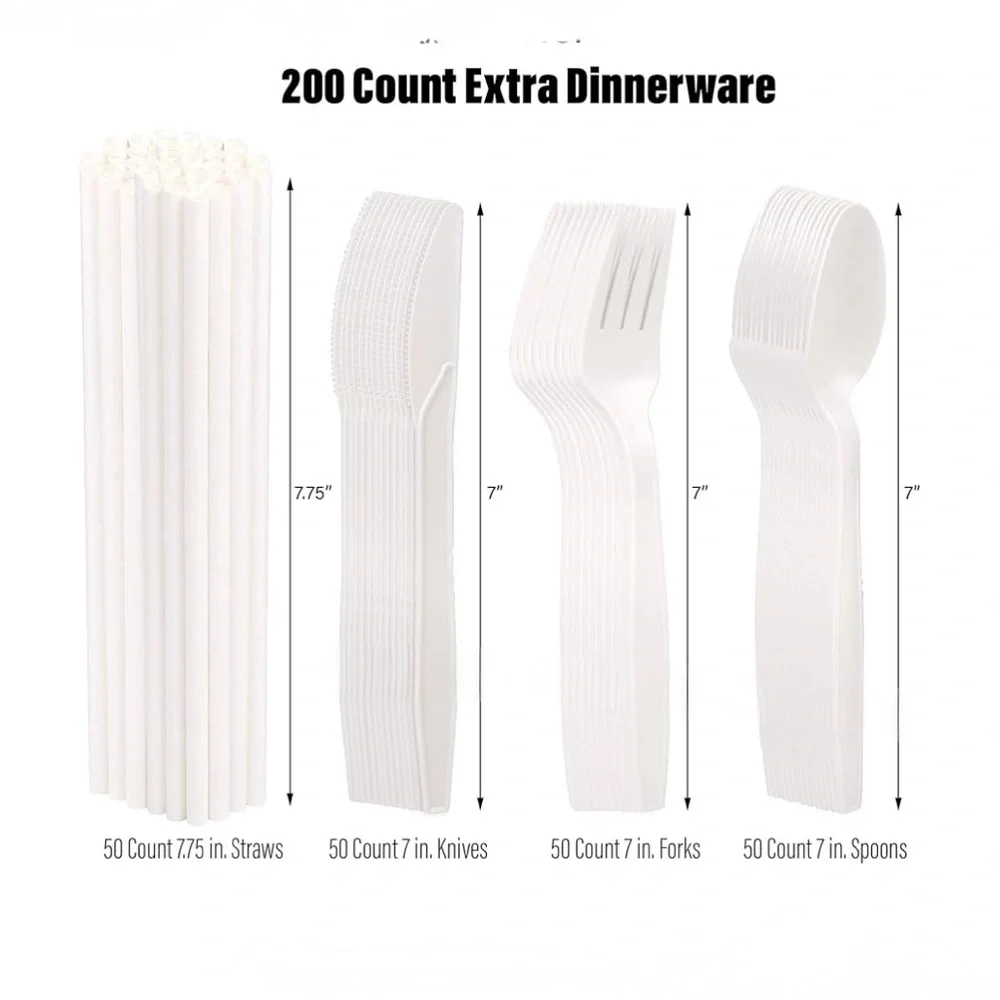 EpiqueOne Biodegradable Dinnerware Set